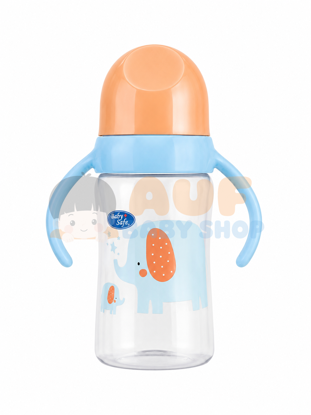 BABY SAFE WN13Orange Bottle Character 250ml