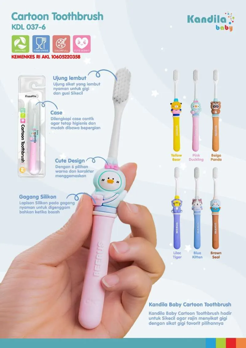 Kandila Cartoon Toothbrush