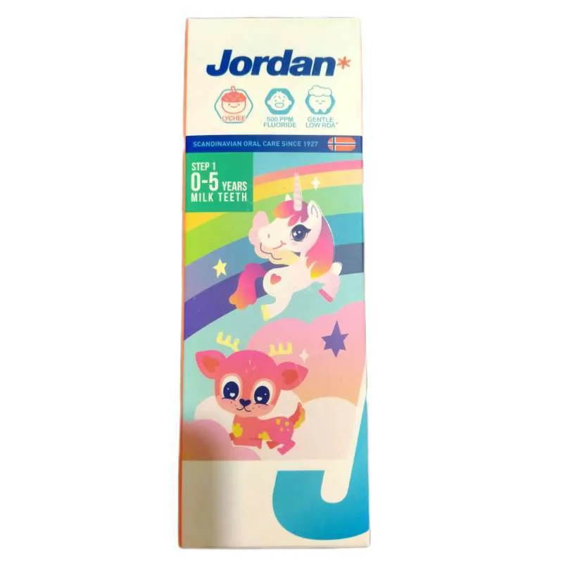 JORDAN KIDS TOOTHPASTE STEP 1 LYCHEE 75G