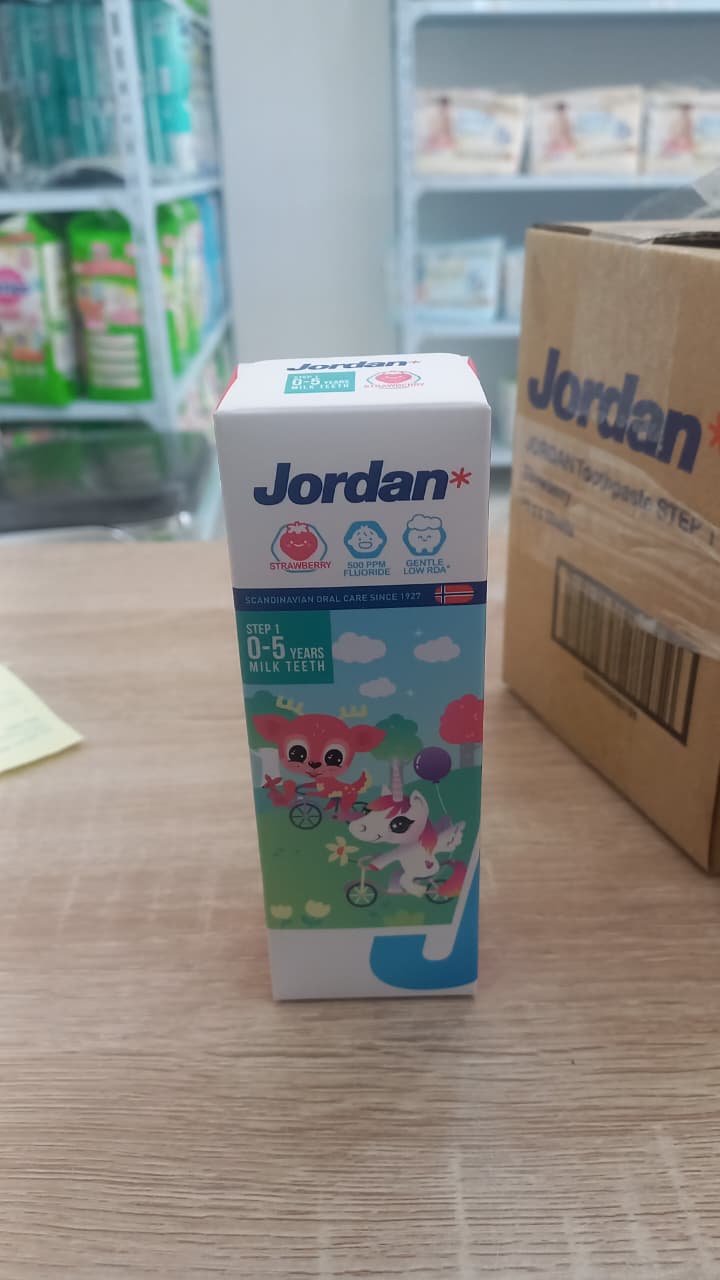 JORDAN KIDS TOOTHPASTE STEP 1