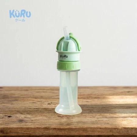 Kuru Toddler Portable Straw Cover (Green)