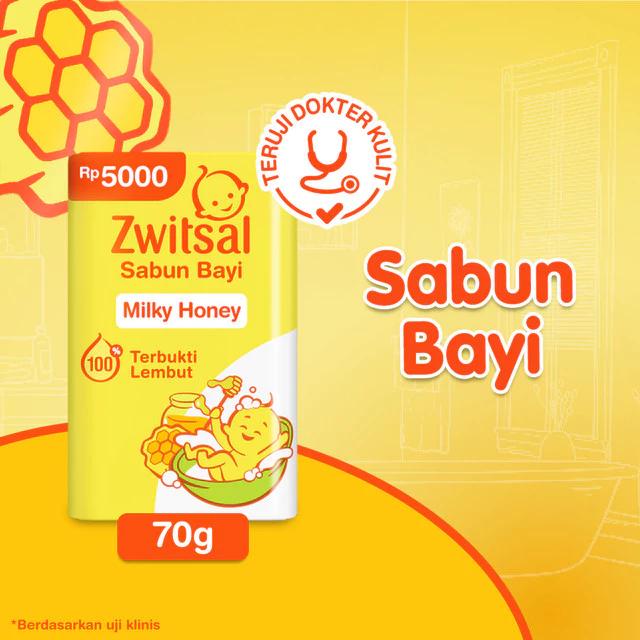 ZWITSAL MILKY HONEY BARSOAP