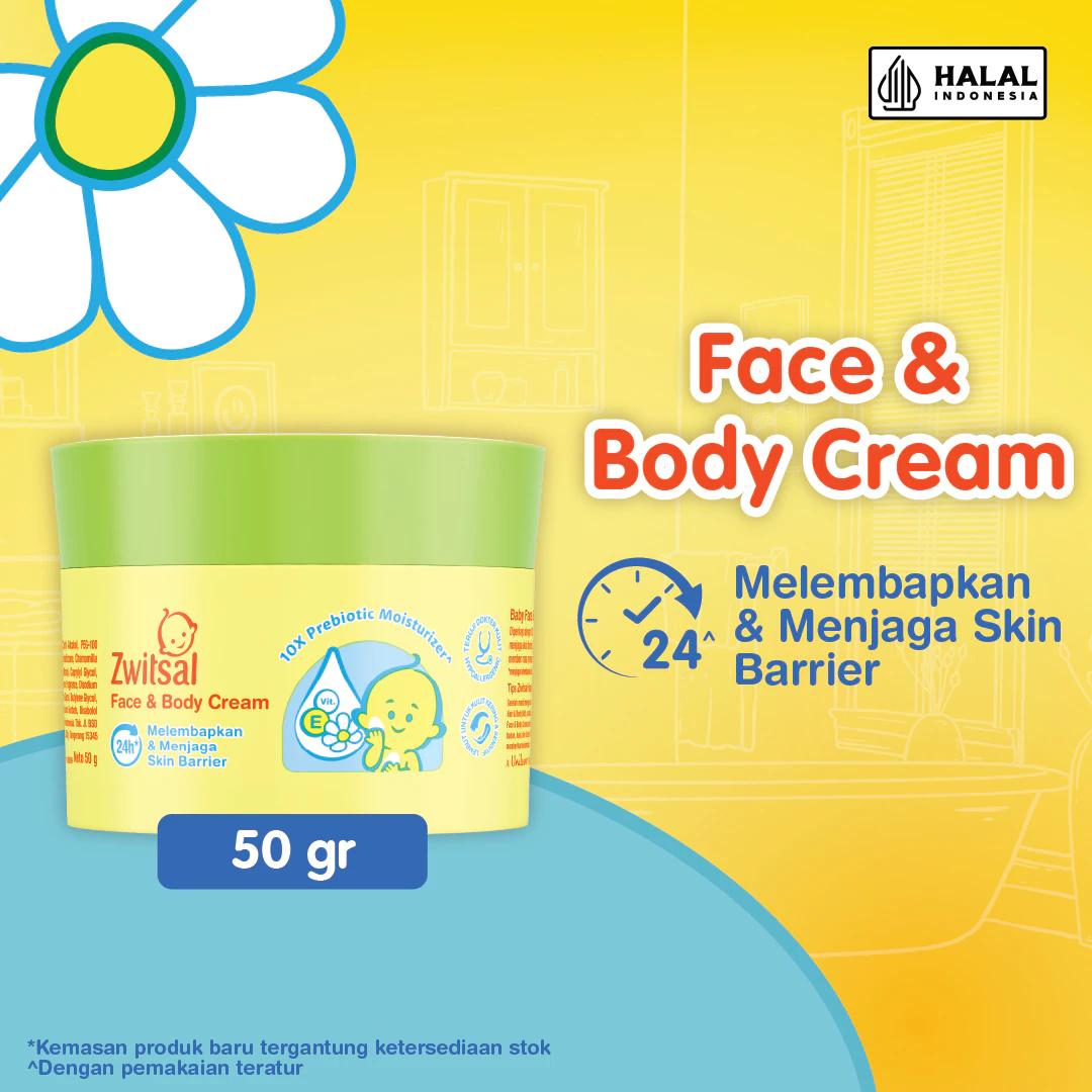 ZWITSAL BABY FACE & BODY CREAM