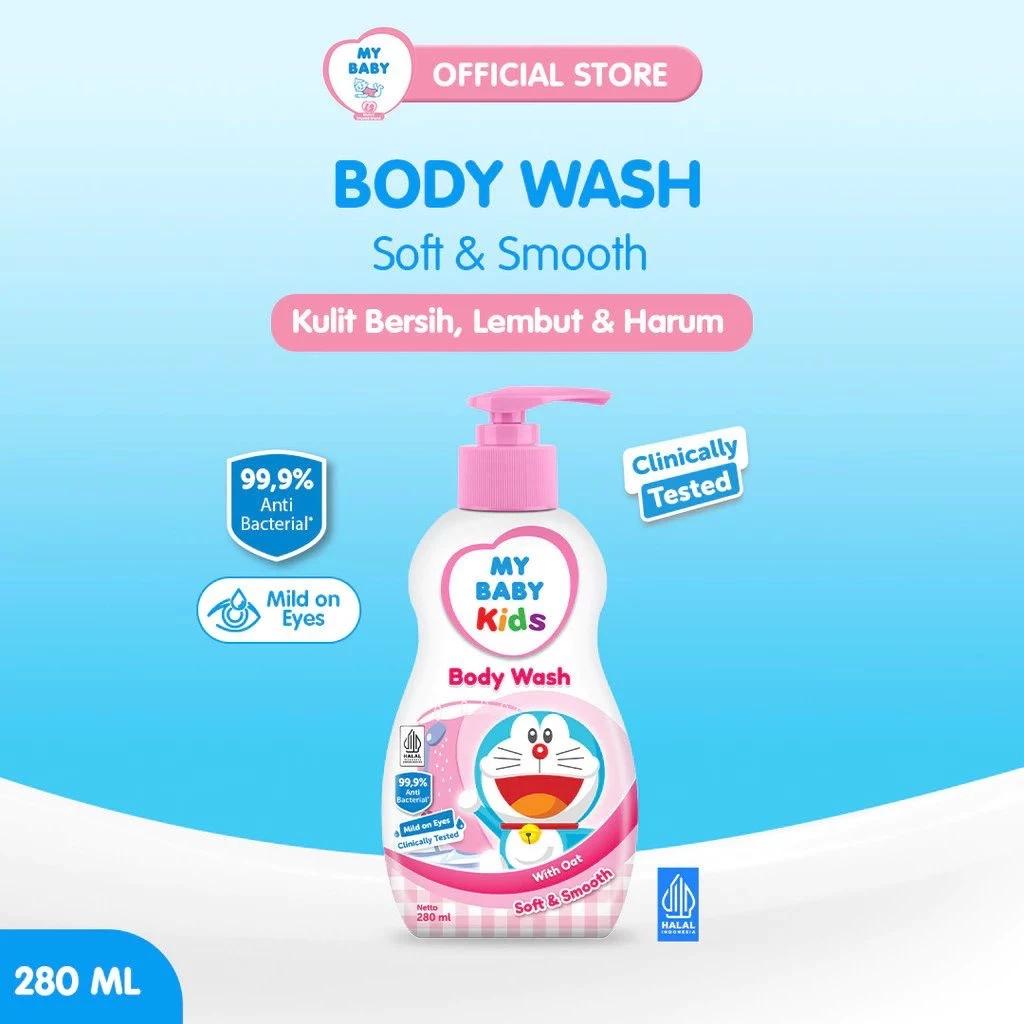 MY BABY KIDS BODYWASH PUMP 280ML - PINK