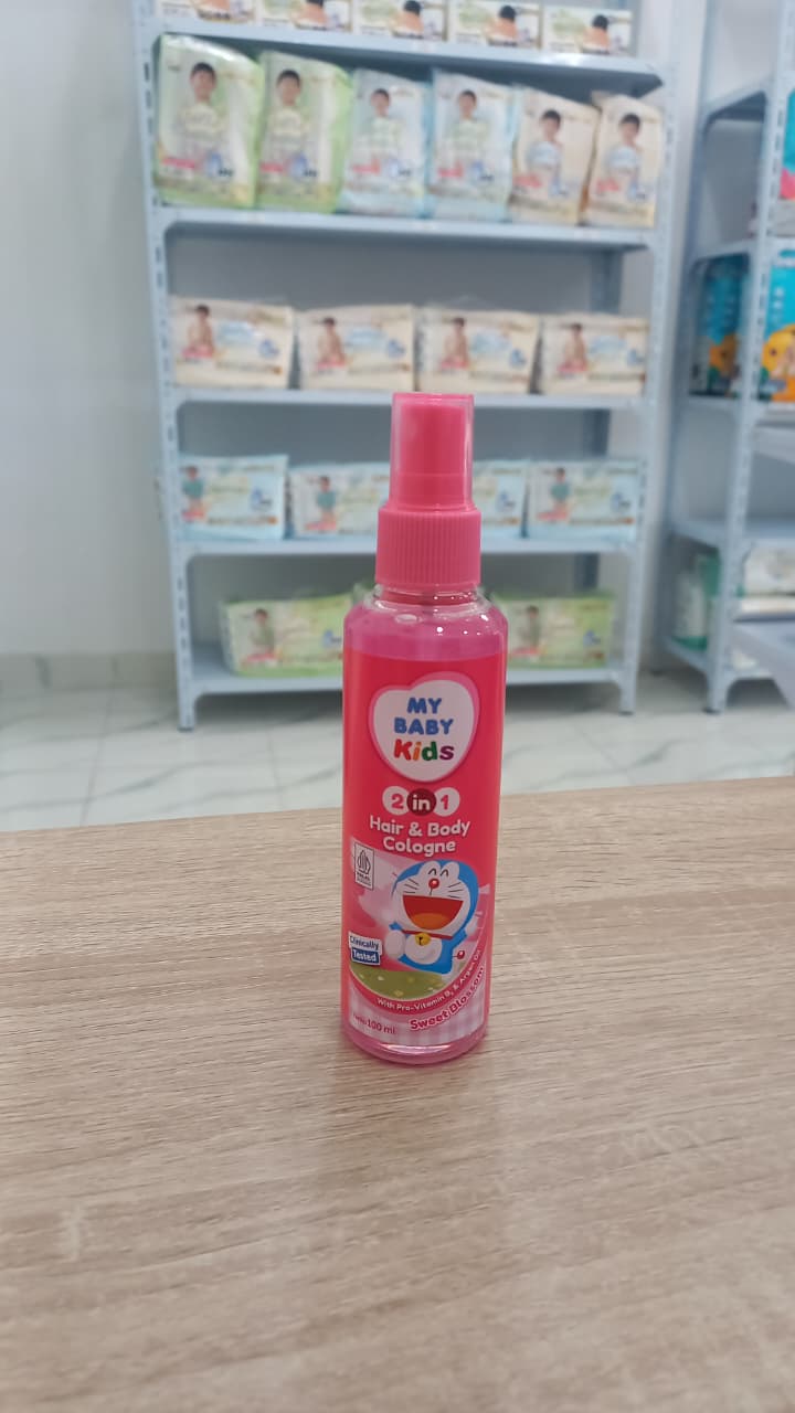 MY BABY KIDS 2IN1 COLOGNE 100ML-PINK