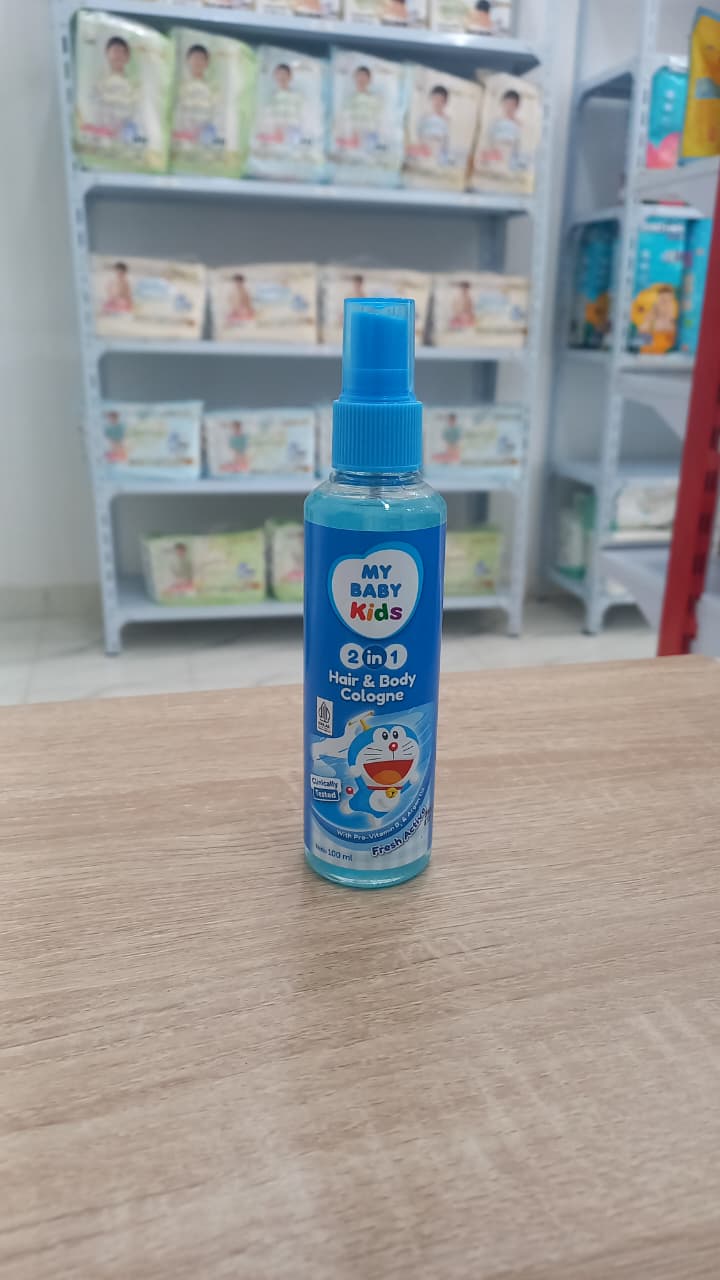 MY BABY KIDS 2IN1 COLOGNE 100ML-BLUE
