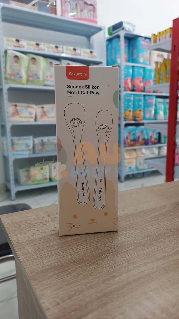 SM 2in1 Kids Spoon Silicone Sendok