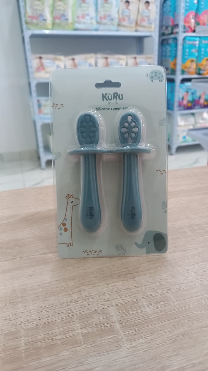 Kuru Training Spoon 2 Step Blue