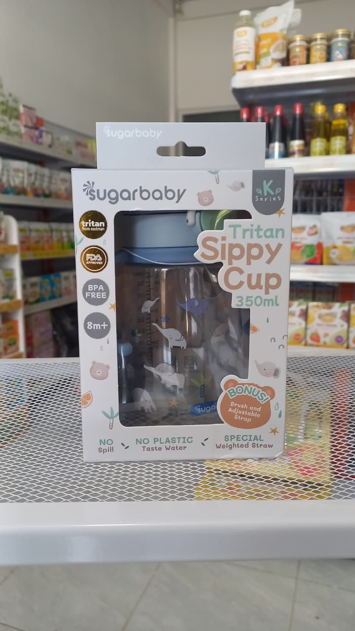 Sugarbaby Tritan Sippy Cup K Serries 350ml - Blue