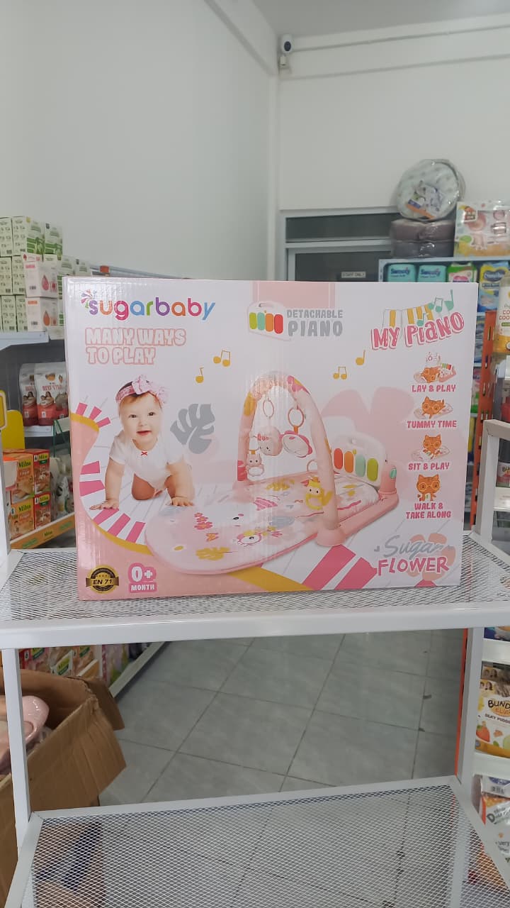 Sugarbaby My Piano Playmat - Pink Sugar Flower