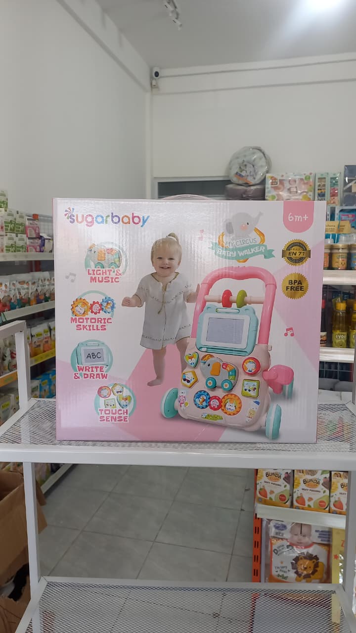 Sugarbaby My Circus Baby Walker - Pink
