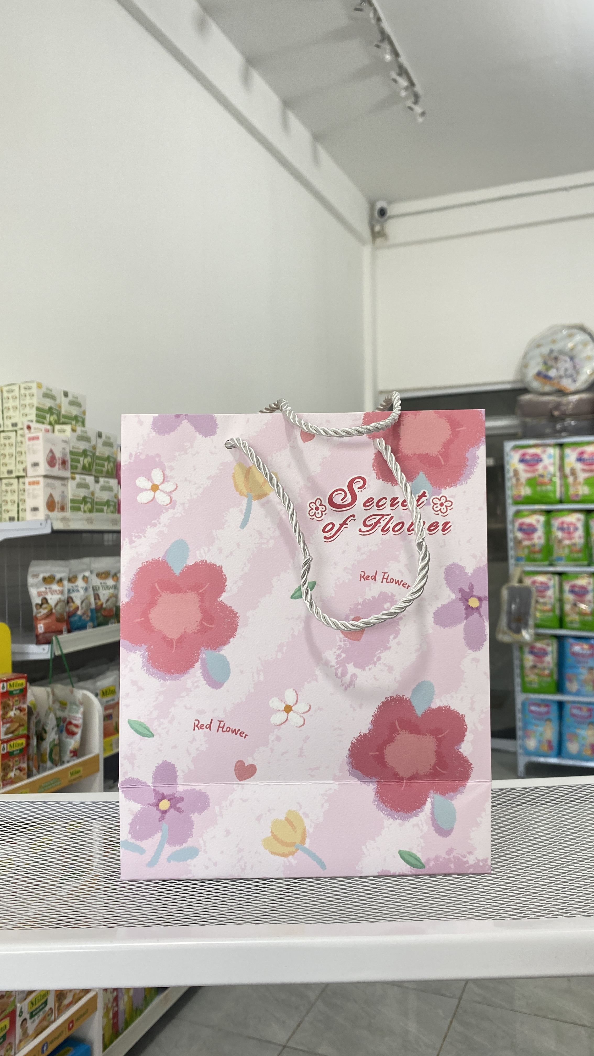 Paperbag Tali Motif Bunga
