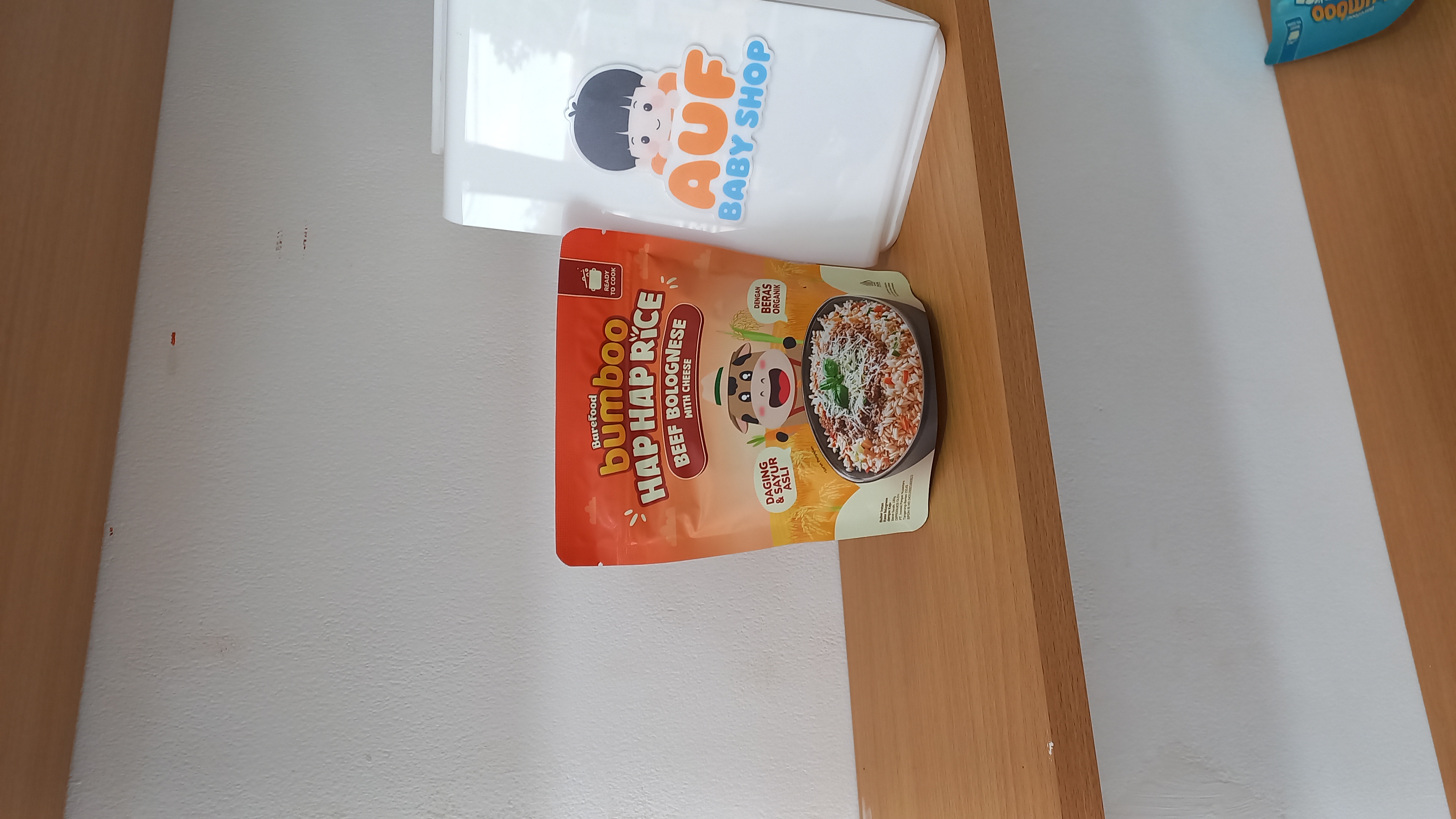 Bumboo Hap Hap Rice Beef Bolognaise 180 gr