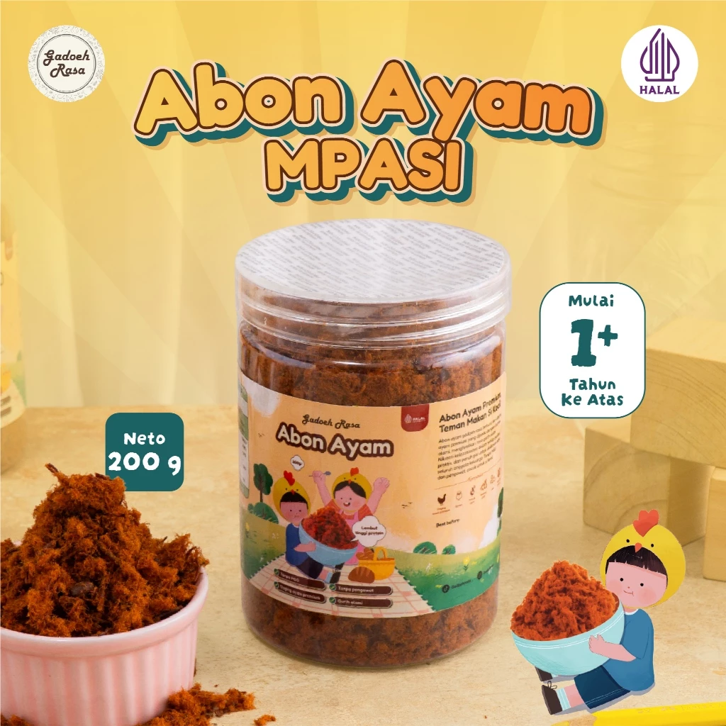 Gadoeh Rasa Abon Ayam Toples 200g