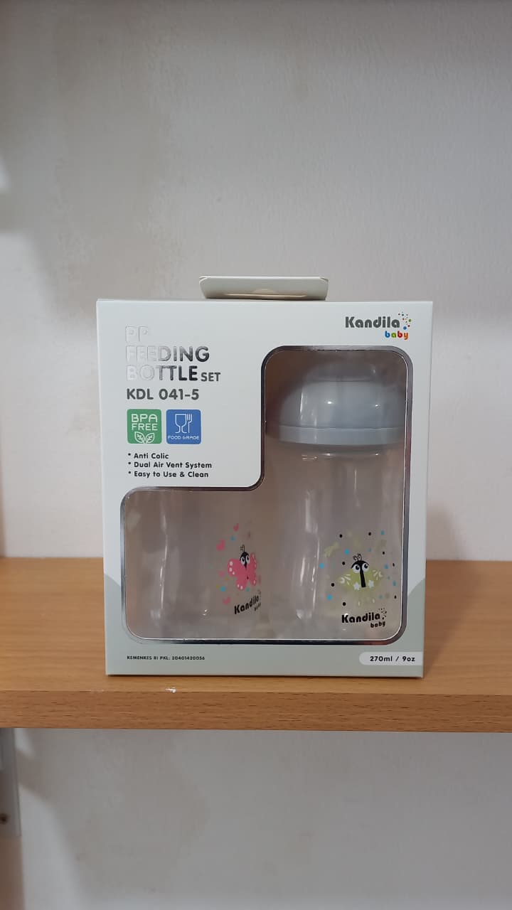 Kandila PP Feeding Bottle Set 270ml KDL041-5