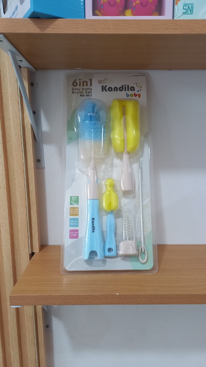 Kandila 6 in 1 Bottle Brush KDL06-2