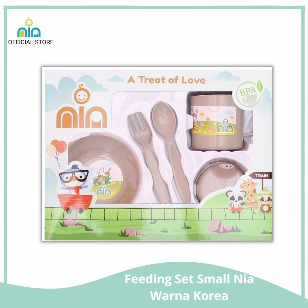 Nią Feeding Set S Coklat