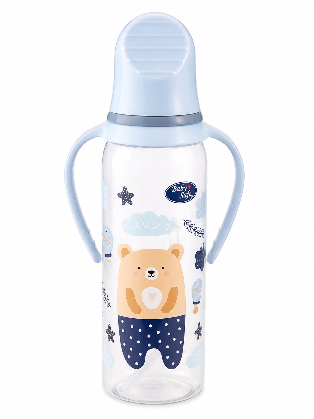 JS05BLUE BOTTLE HANDLE 260ml