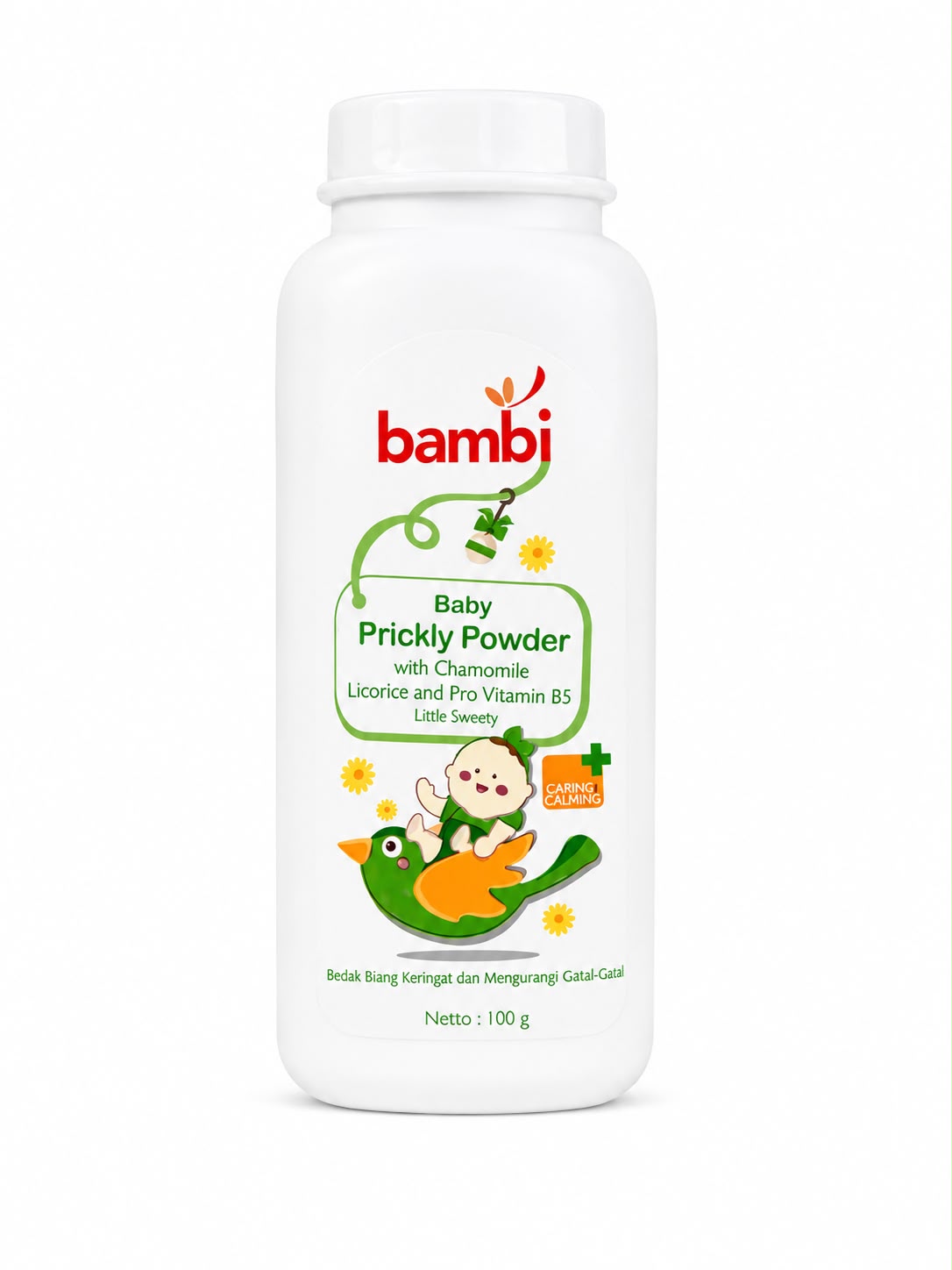 BAMBI B.PWD. 100GR HIJAU PRKLY HEAT