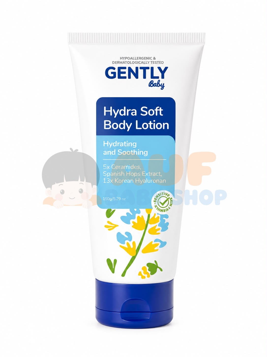 GENTLY BABY HYDRA SOFT BODY LOTION 150GR