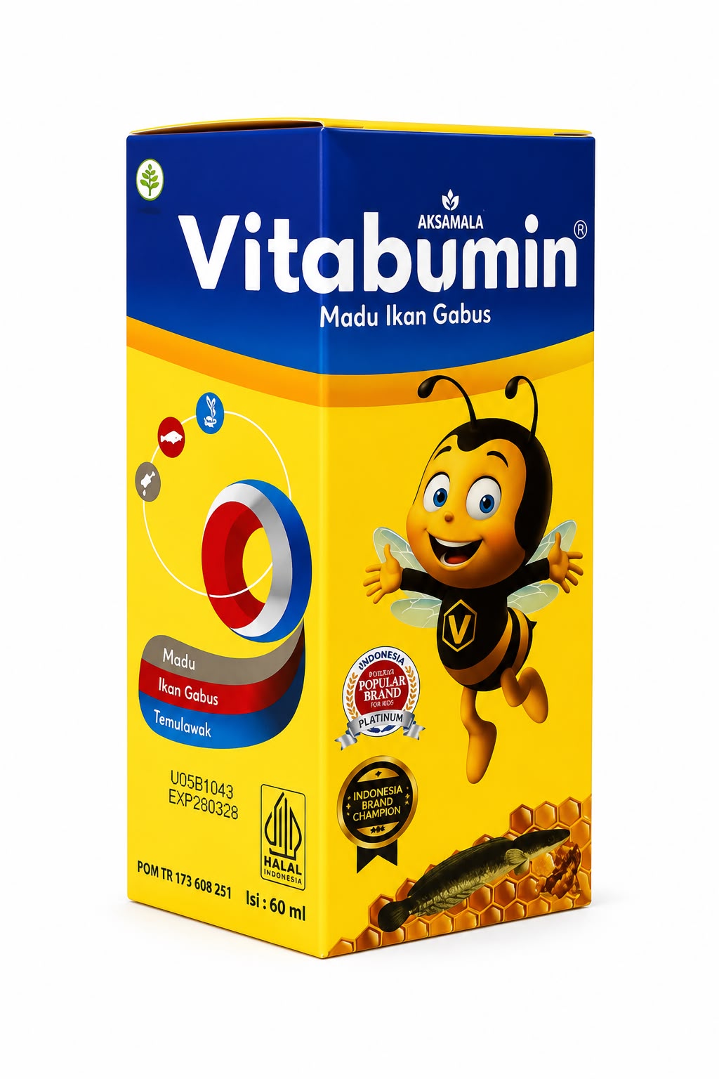 VITABUMIN MADU IKAN GABUS SYR 60 ML
