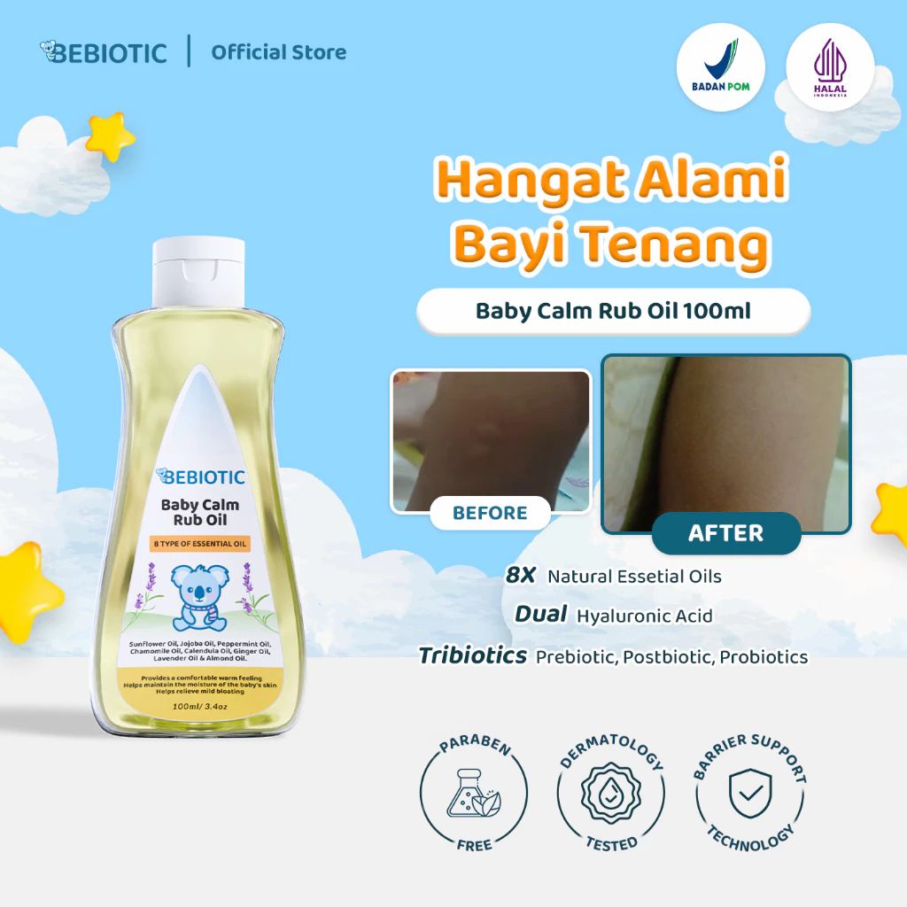 Bebiotic Baby Calm Rub Oil 100ML