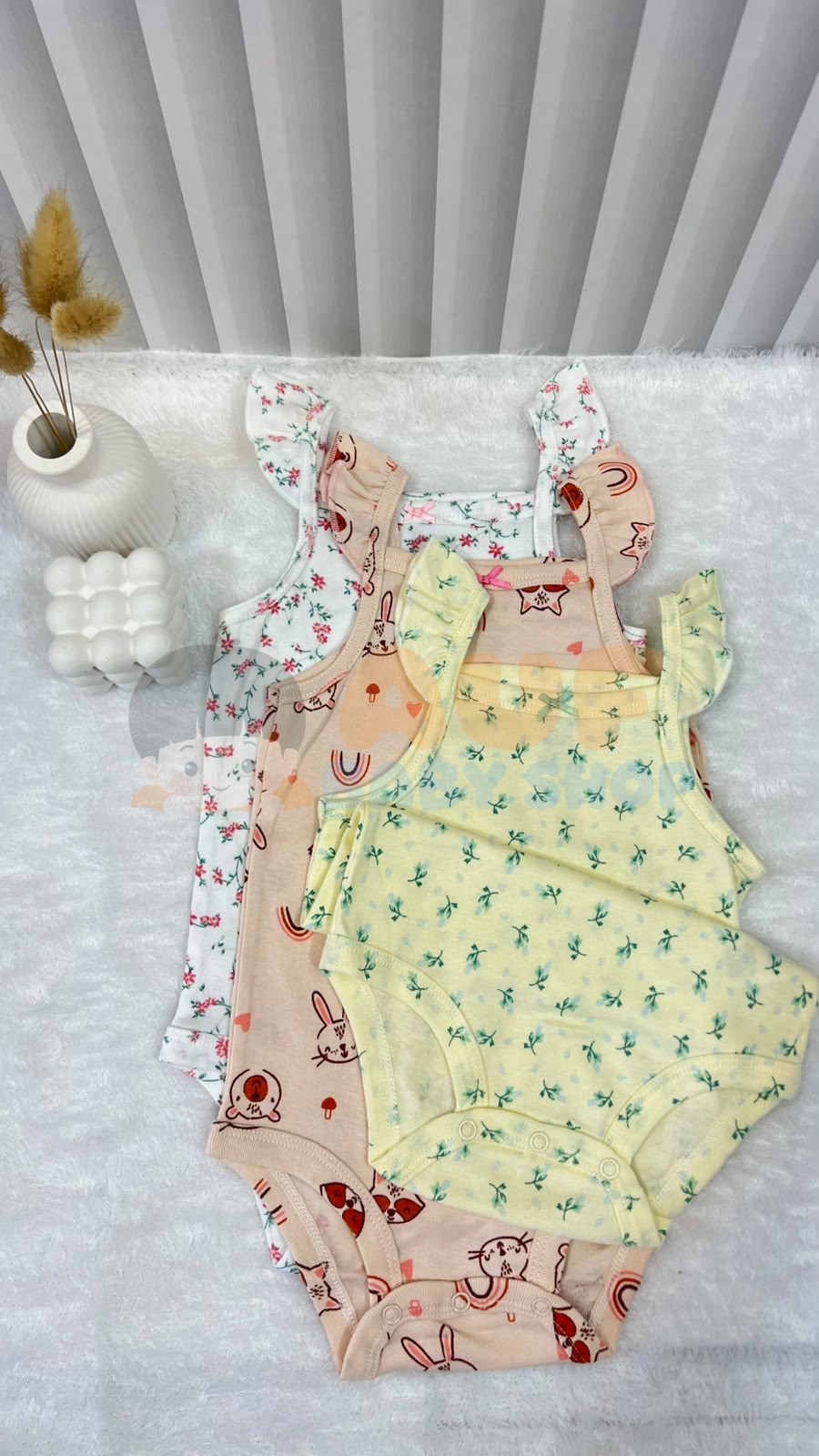 (12 M) CARTER'S BODYSUIT WITH SNAP BUTTON CLOSURE