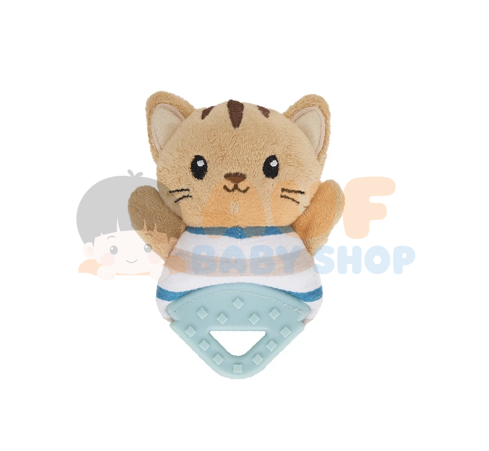 RATTLE TEETHER CAT