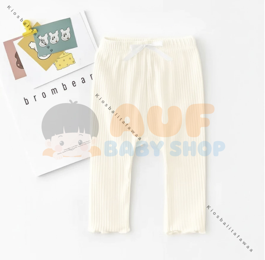 Legging Shin Bi S 9-18 Bulan (Cream White)