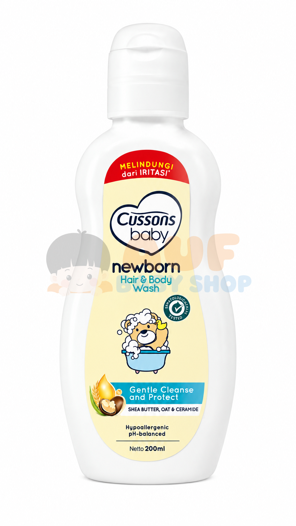 Cussons Baby Wash 200ML Botol Newborn