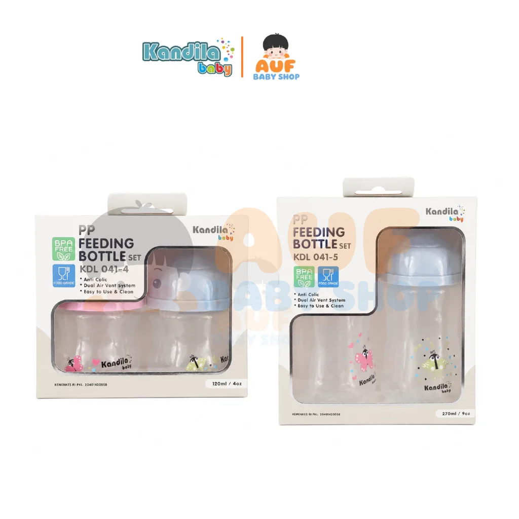 Kandila PP Feeding Bottle Set 120ml KDL041-4