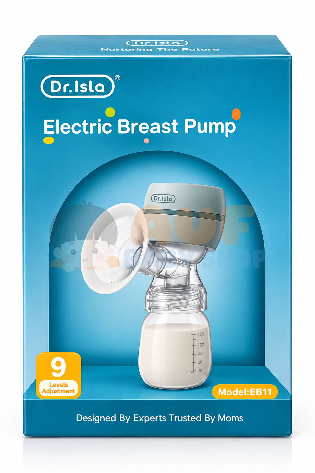 Dr isla Breast Pump Electric Blue - DEB11BU