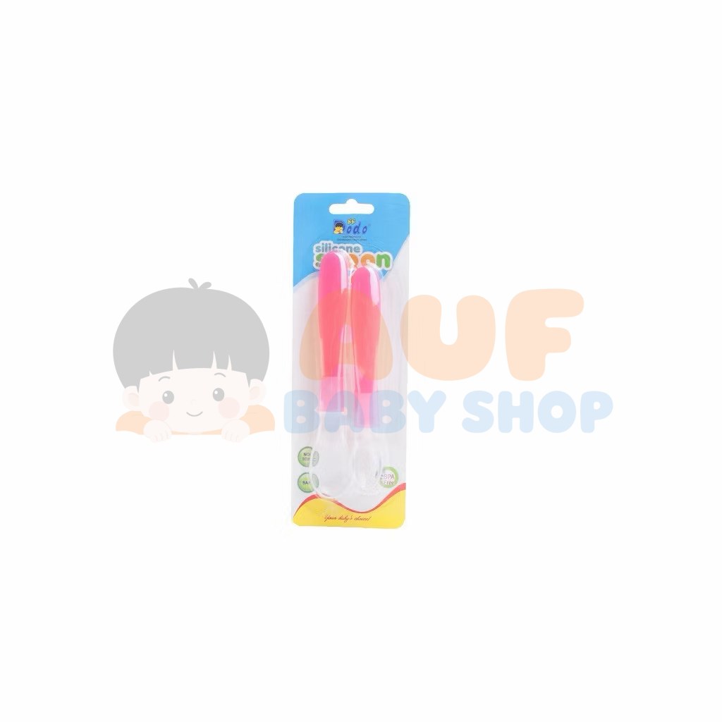DODO SILICONE SPOON - PINK