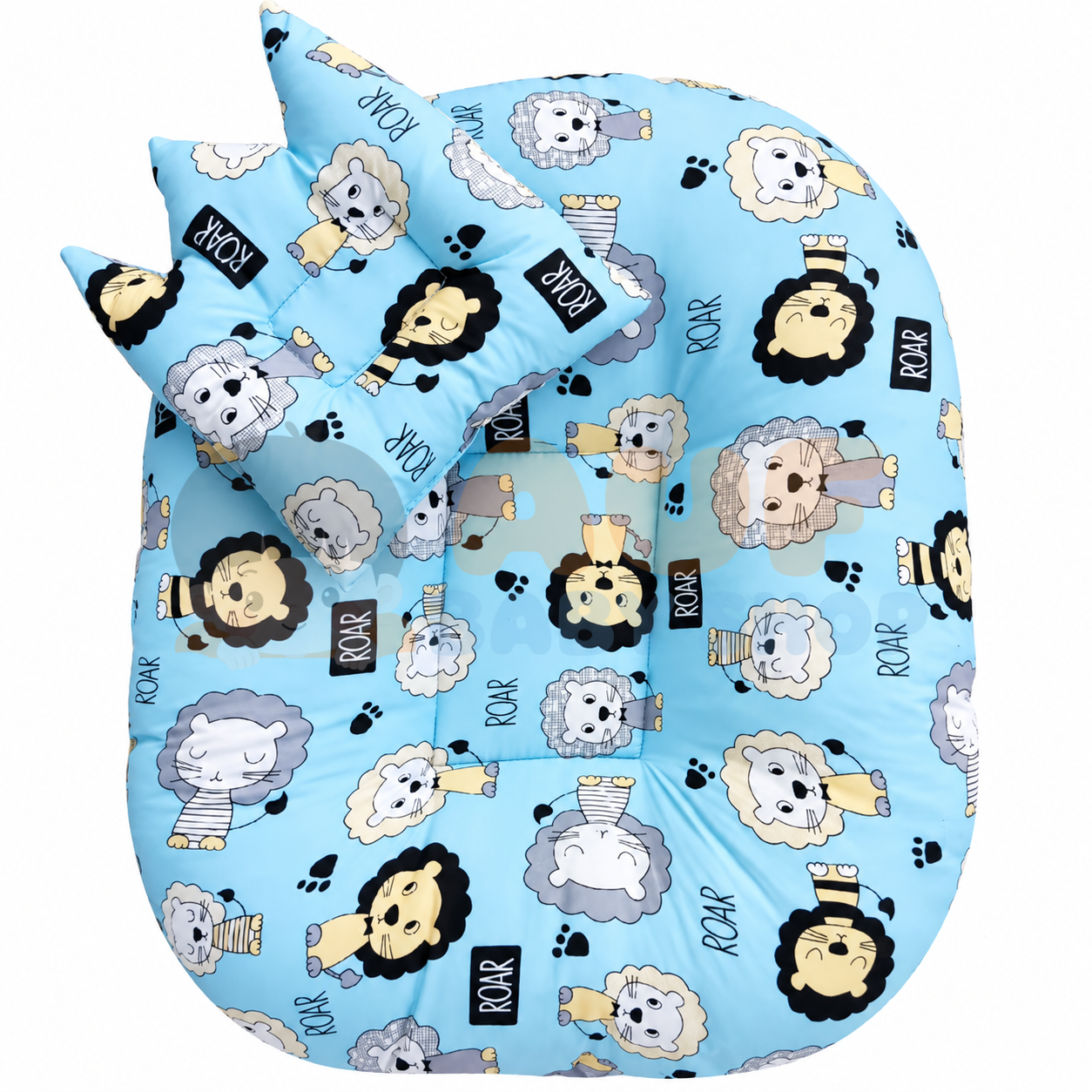 Sofa Bayi Newborn - Lion Biru