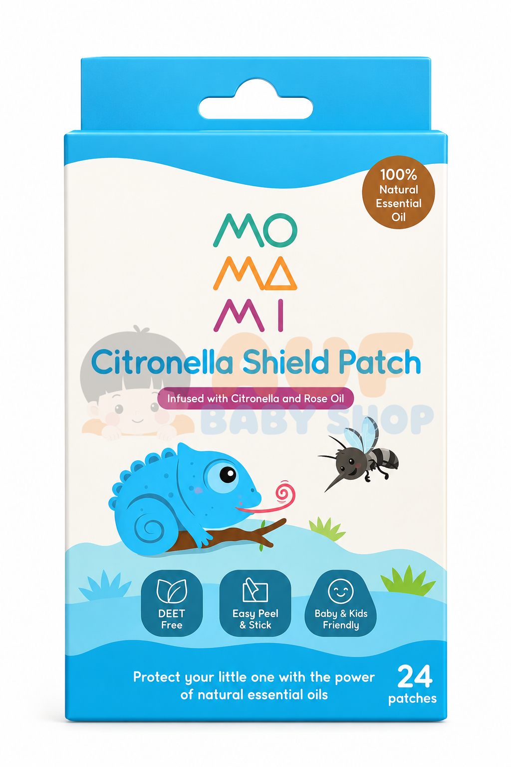 Momami Citronella Shield Patch