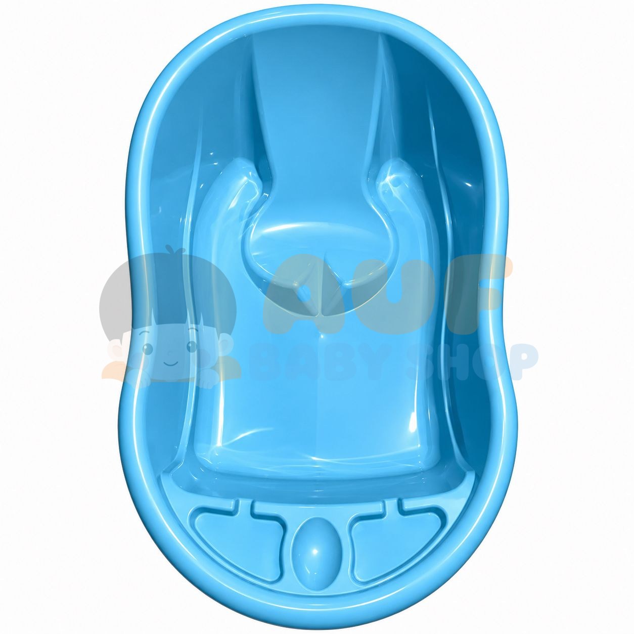 Bak Mandi Bayi Plastik Polin - Biru