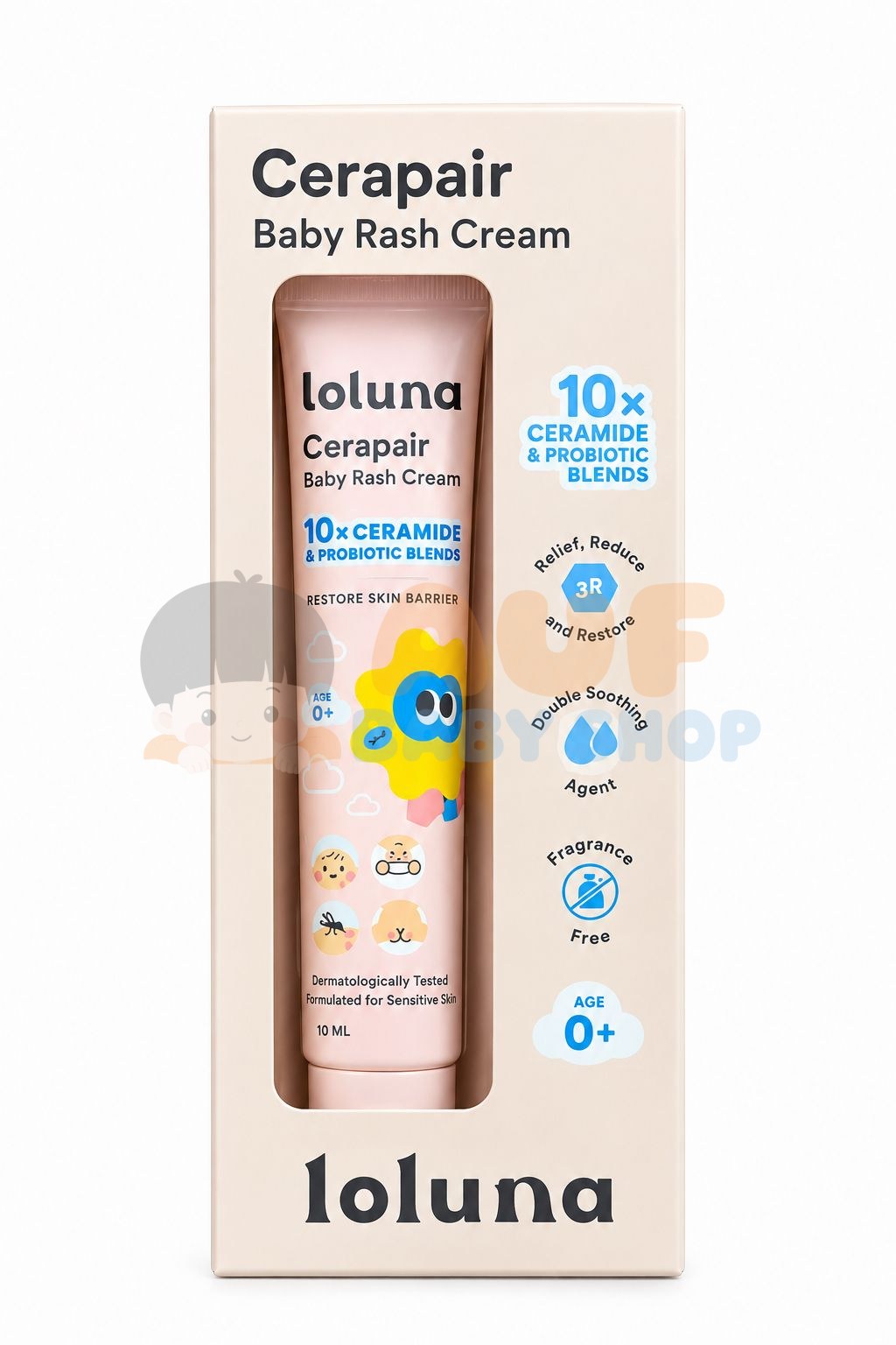 Loluna Cerarpair Baby Rash Cream 30ml