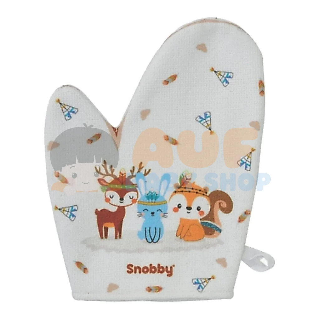 Snobby Waslap Tangan MF Print Bohemia Series Putih (SBW1403)