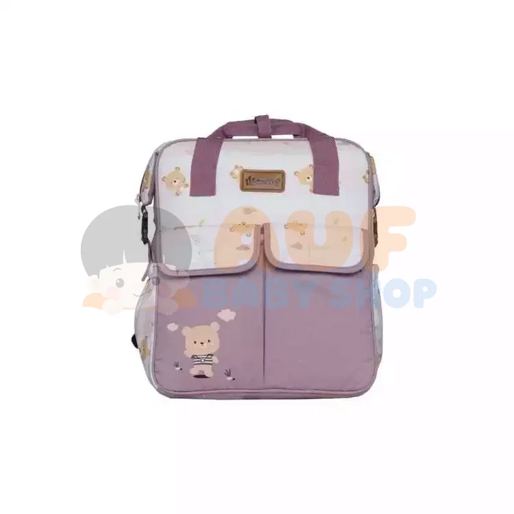 Snobby Tas Ransel Saku Print Grizzly Series (SBT2774)
