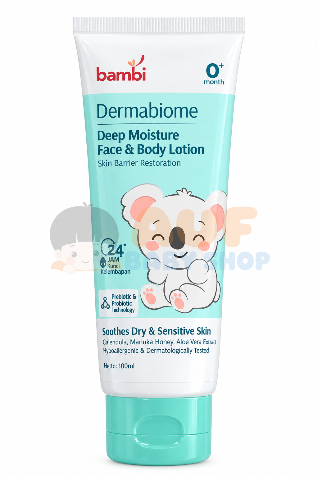 BAMBI DERMABM DM FACE&B LOTION 100ML