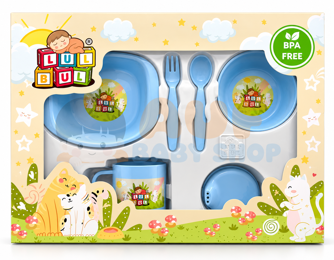 Lilbul Feeding Set M Biru