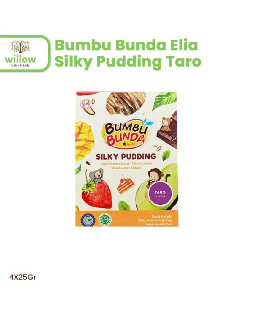 Bumbu Bunda Silky Pudding Taro 4 x 25 gr