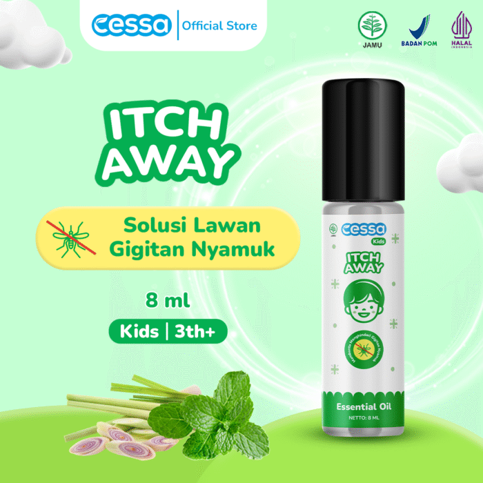 Cessa Essential Itch Away (Hijau) Kids
