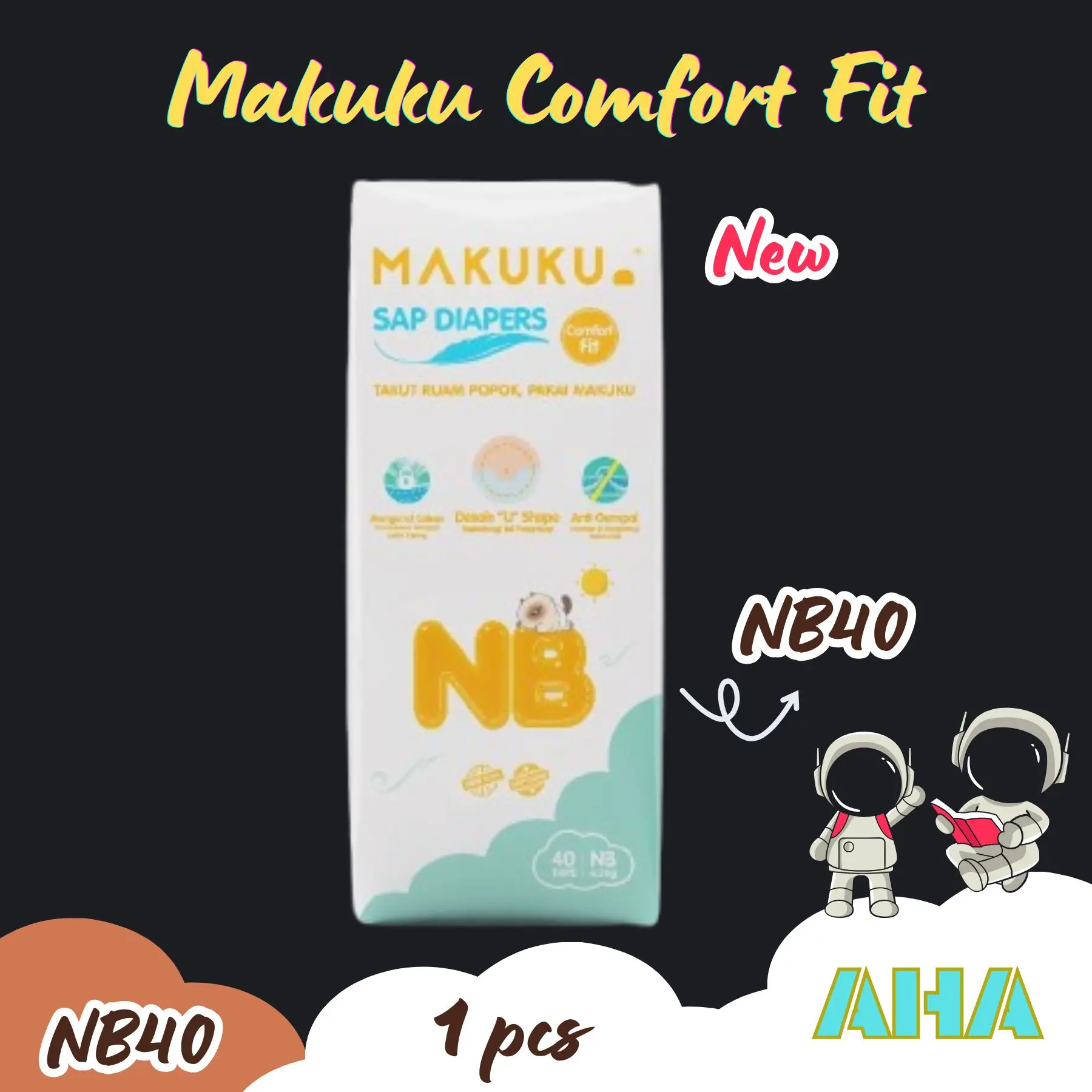 Makuku Comfort FIT Tape NB 40