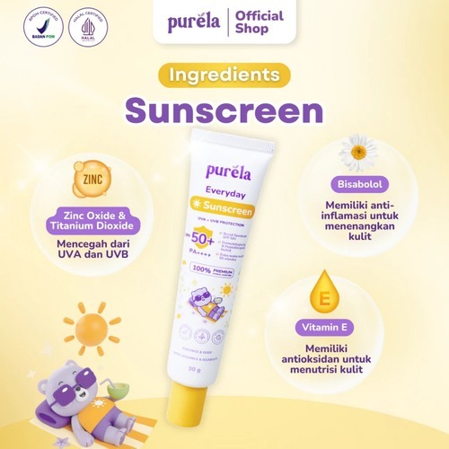 Purela Everyday Sunscreen SPF50+ 30g
