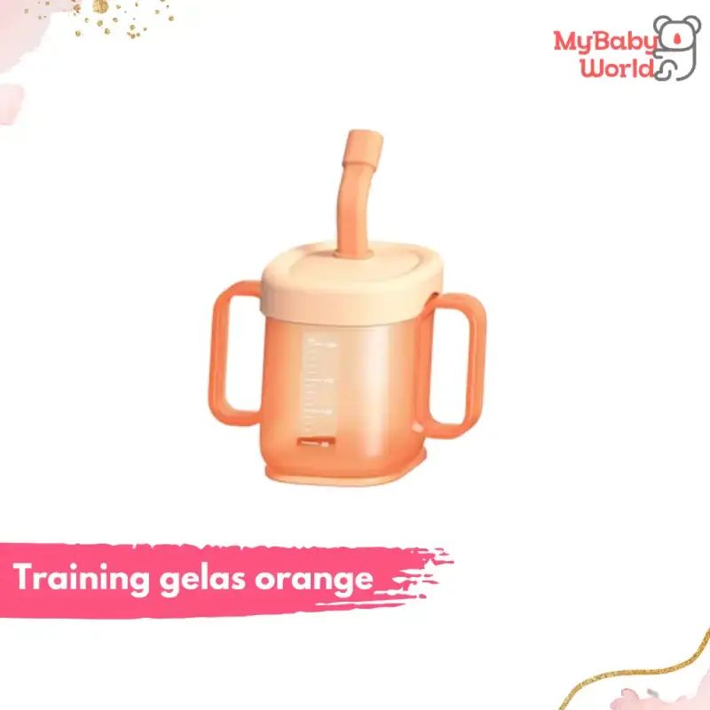 SM Curve Straw Cup (Orange)