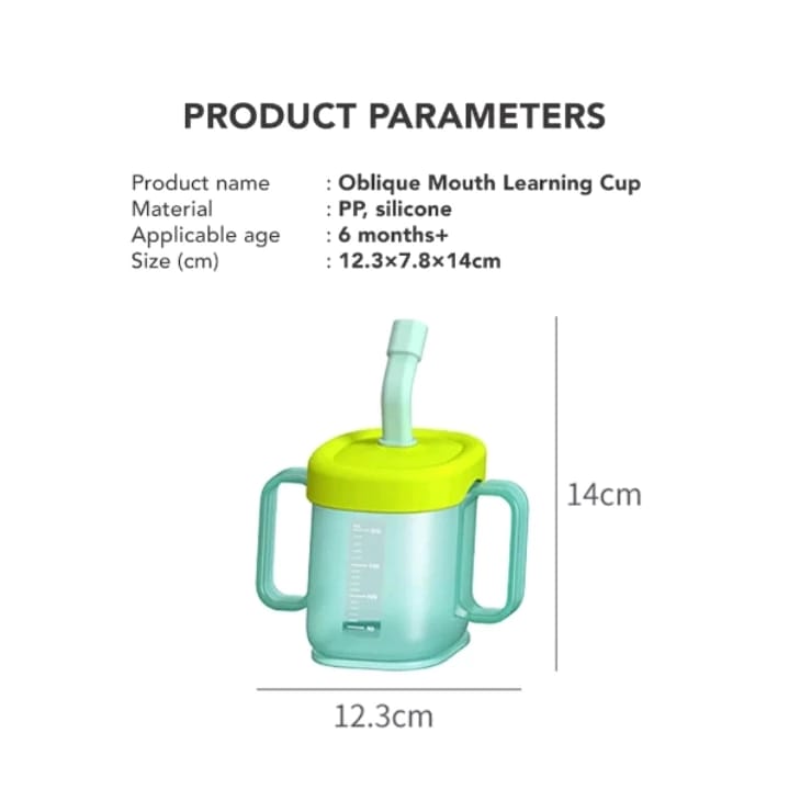 SM Training Straw Sippy Cup Bayi