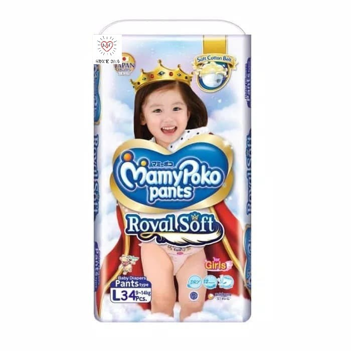 MamyPoko Royal Soft L34 Girls