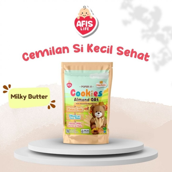 POPIMON COOKIES ALMOND OAT MILKY BUTTER 50 GR