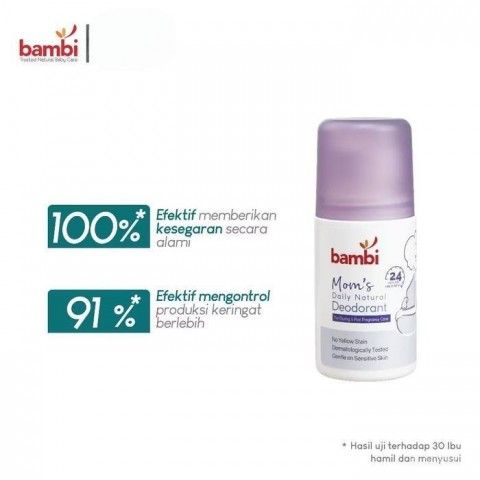 BAMBI MOMS DAILY NATURAL DEODORANT